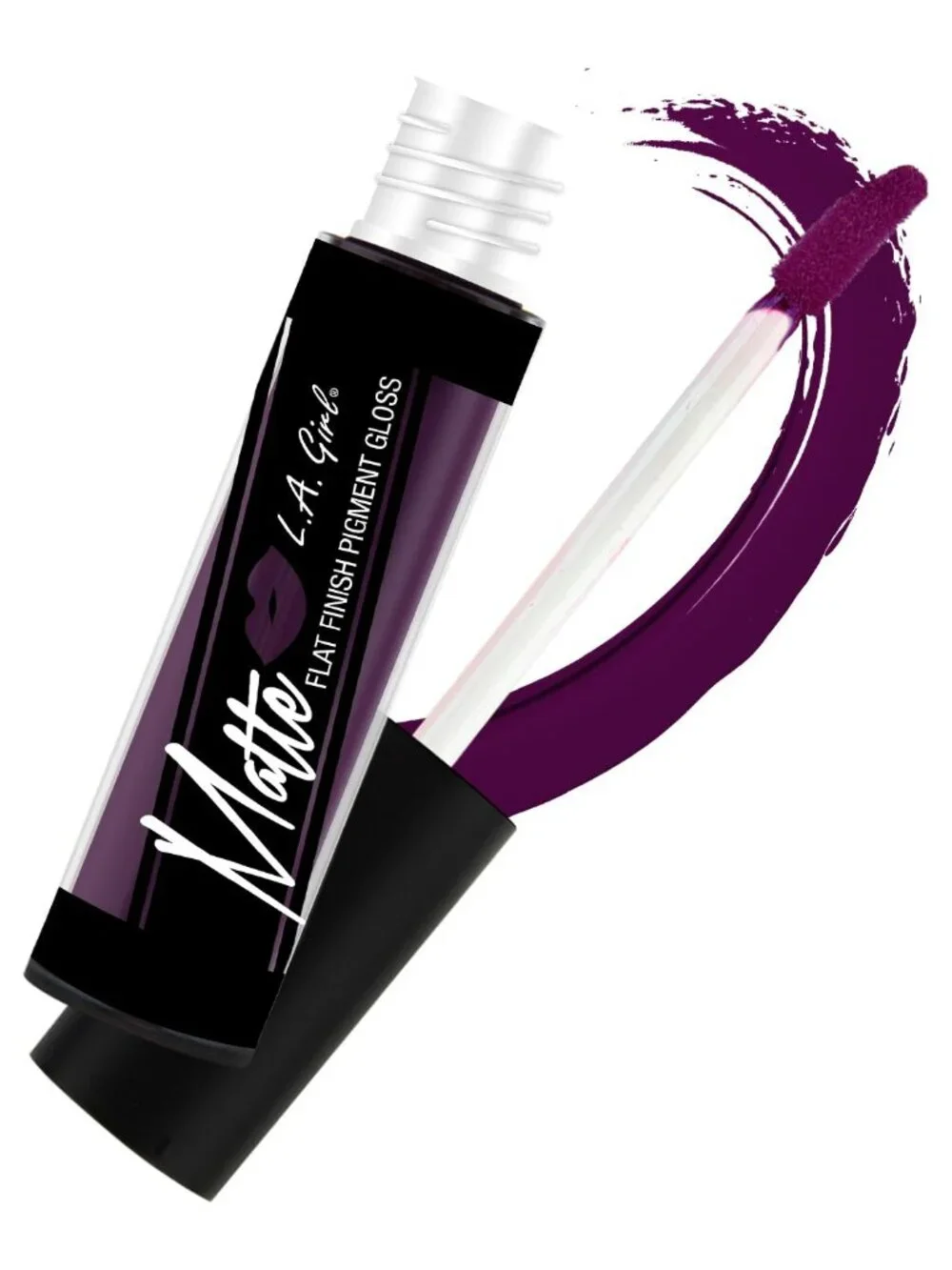 LA Girl Flat Finish Matte Pigment Gloss - Black Currant - Sealed